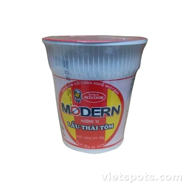Mì ly Modern vị lẩu Thái tôm 65GR