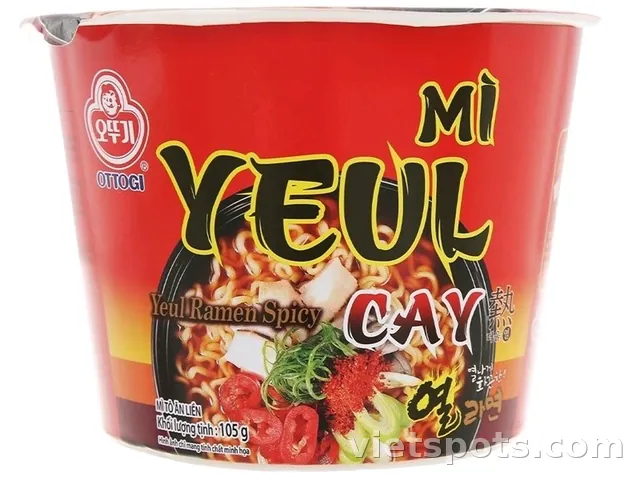 Mỳ YEUL Ottogi vị cay tô 105g