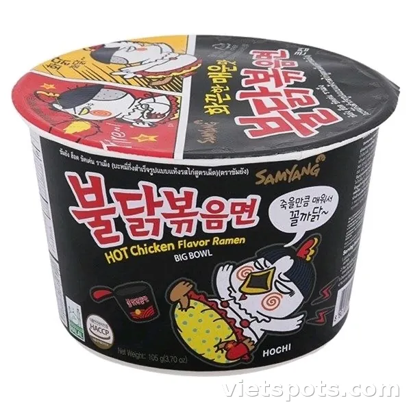 Mì cay tô khô gà cay Samyang 105g