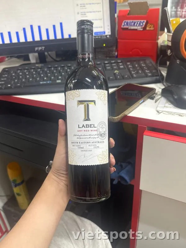 label đỏ