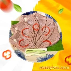 Bò nạm chín( thịt thêm )