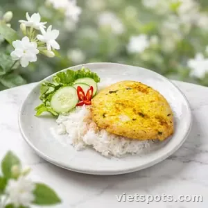 Cơm trứng chay chiên