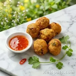 Đậu hũ viên chiên 6 viên