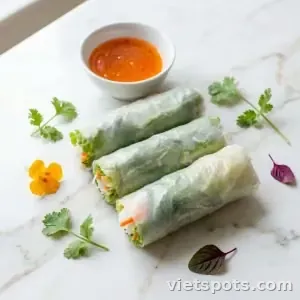 Gỏi cuốn chay thập cẩm (3 cuốn)