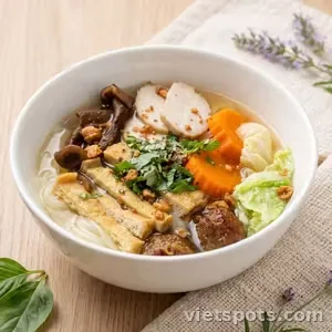 Phở chay thập cẩm