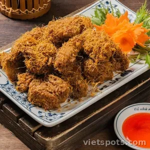 Vịt chiên riềng (1/2 con)