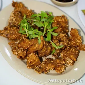 Vịt chiên vừng