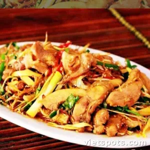 Vịt xào sả ớt (nguyên con)
