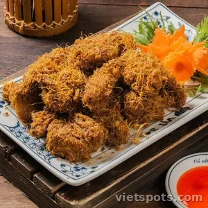 Vịt chiên riềng (nguyên con)