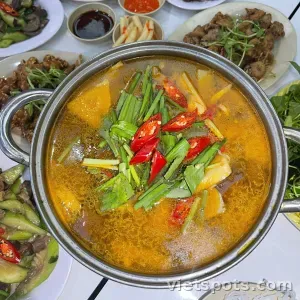 Lẩu vịt măng cay (nồi to)