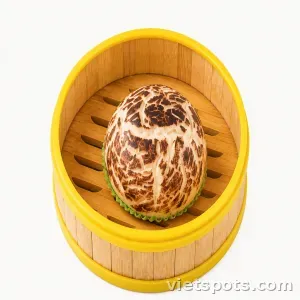 Bánh bao gà nấm
