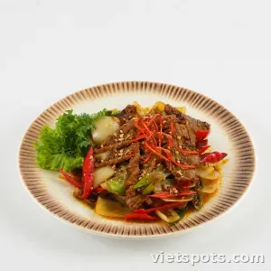 Bò xào tương XO