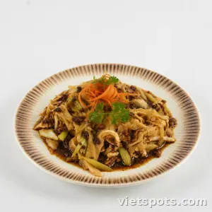 Sách bò xào XO