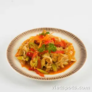 Sách bò xào cay