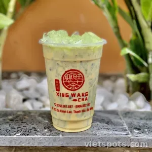 Trà sữa matcha full thạch