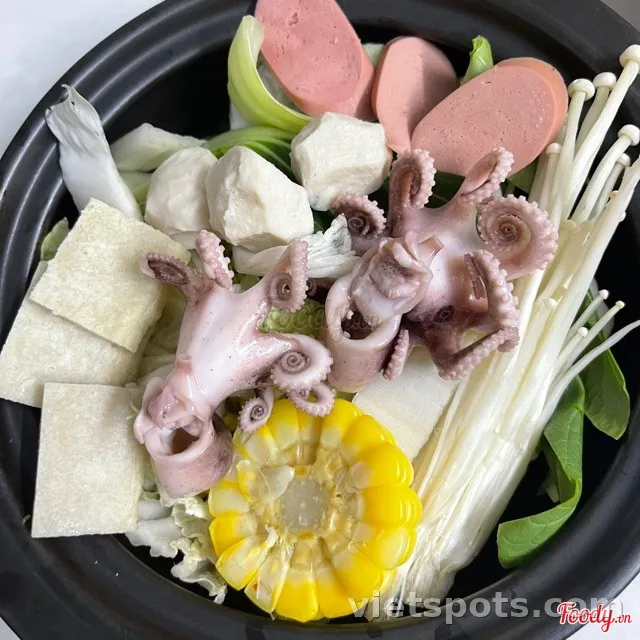 Spicy Squid & Octopus Noodles