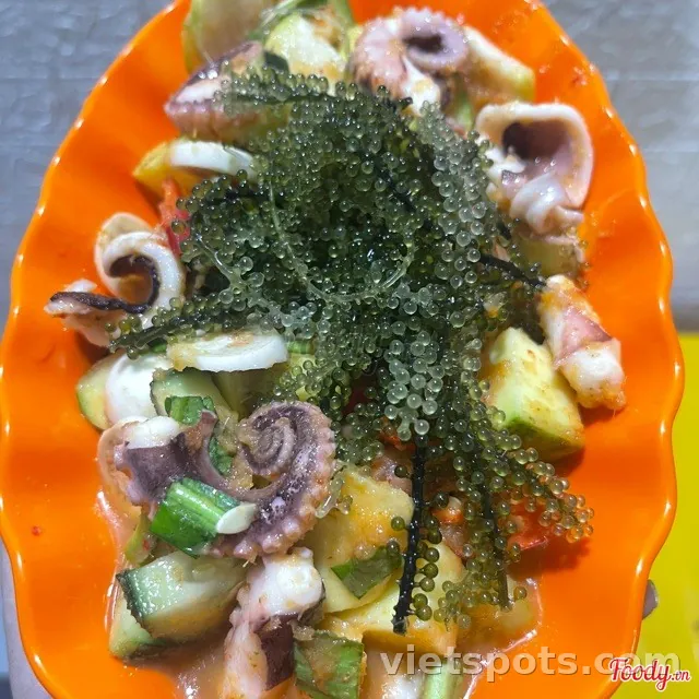 Octopus in Spicy & Sour Mắm Tắc Sauce