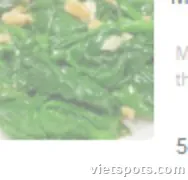 물시금치마늘볶음