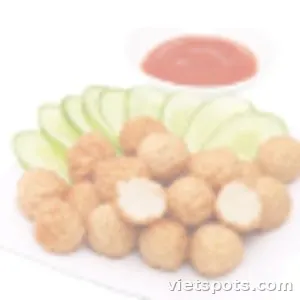 ลูกชิ้นปลาทอด