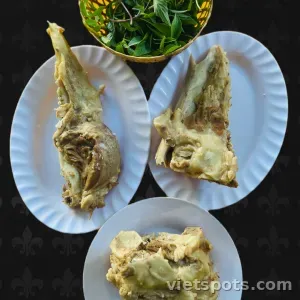 Cháo xương má hàm