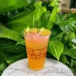 황금 스타프루트 알로에 차