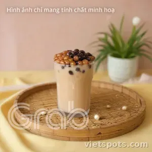 Lychee Milk Tea with Extra Jelly