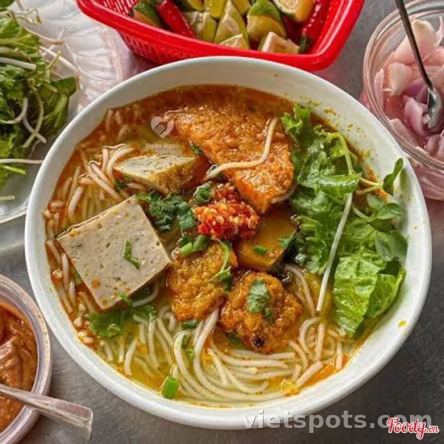 Crab Noodle Soup with Pork Loaf