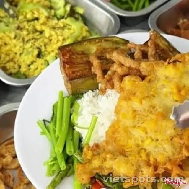 Assorted Vegetarian Rice Plate
