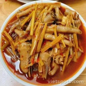 辛い鶏足