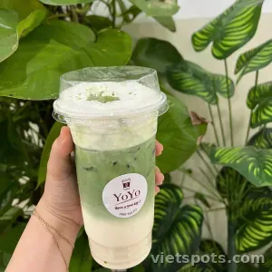 抹茶ラテ 塩クリーム
