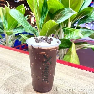塩クリームチョコレートミルクティー