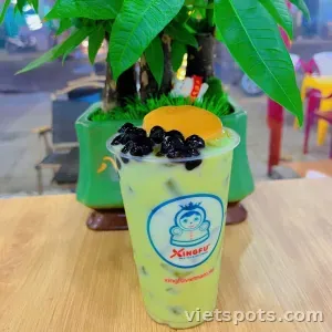 タイ式緑茶ミルクティー