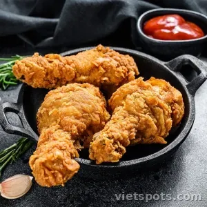 น่องไก่ทอด