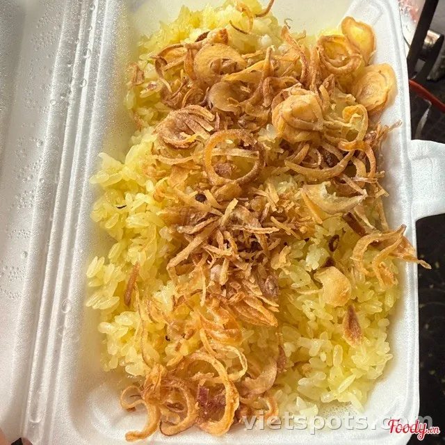 ข้าวเหนียวหอมทอด / 1กล่อง