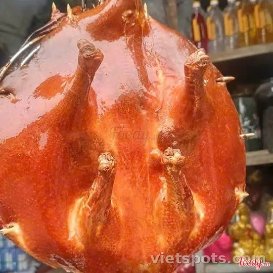 เป็ดย่างพิพา หนังกรอบ แถมข้าวเหนียว (1 ตัว)