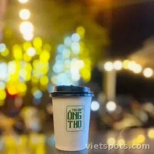 ホット バクシウ(練乳コーヒー)