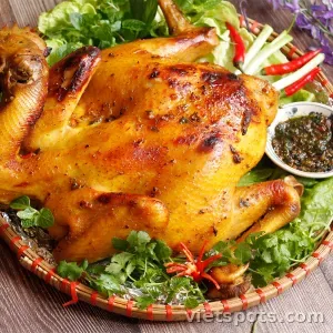ไก่ย่าง + บาว 5 ชิ้น
