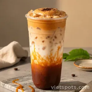 กาแฟคาราเมล เกลือครีม