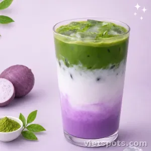 แมตชา ลาเต้ เผือก