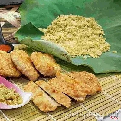 ชาโคม (ทอดมันข้าวเขียว)