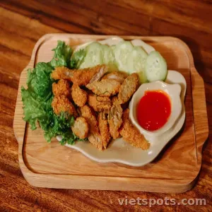 แหนมทอด