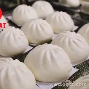 ซาลาเปาหมูไข่นกกระทา 1 ฟอง