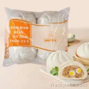 ซาลาเปาหมูไข่นกกระทา 2 ฟอง
