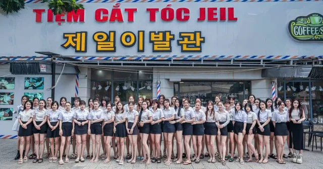 Tiệm cắt tóc and Spa Jeil